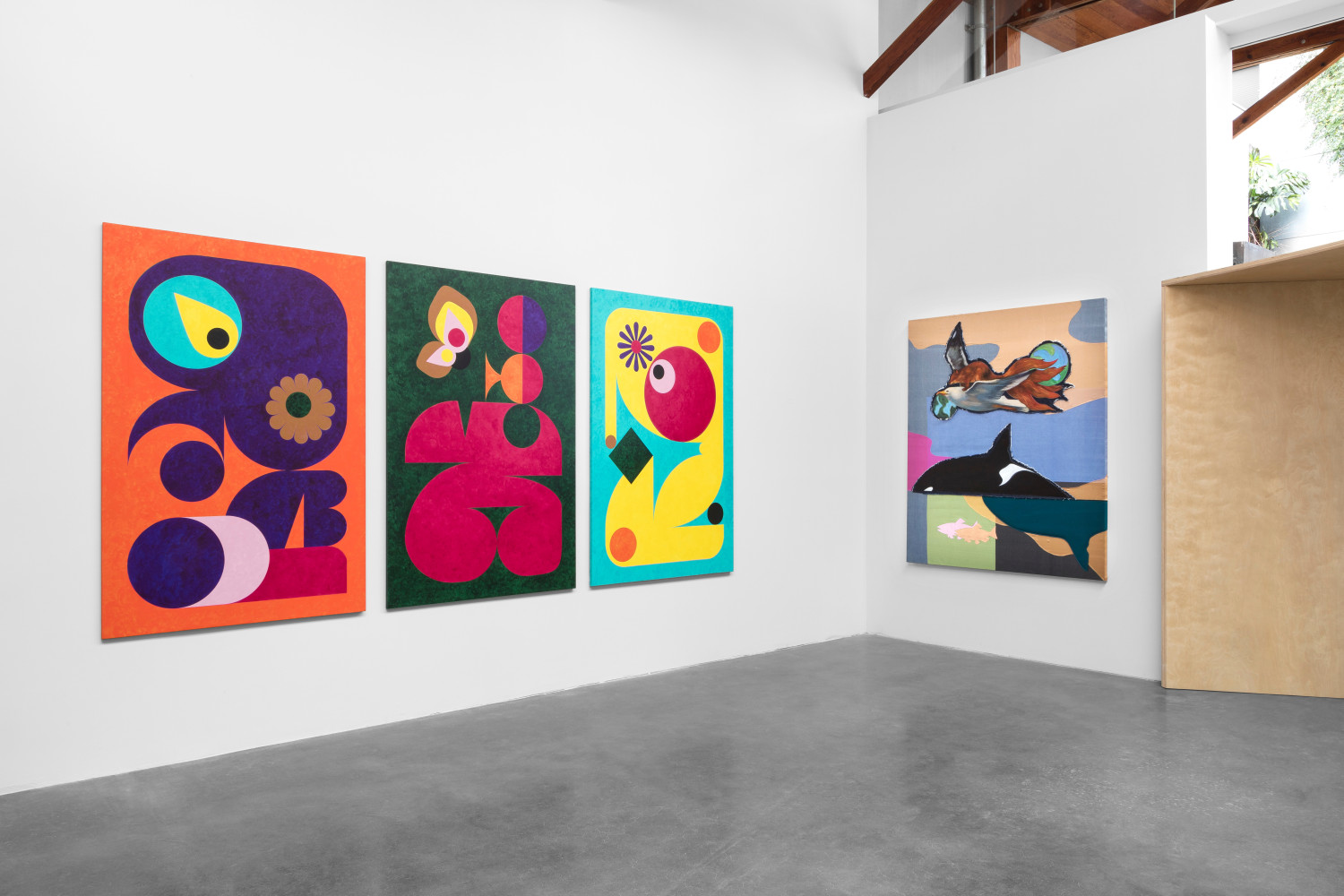 agustina ferreyra, ad minoliti and zadie xa, kurimanzutto, mexico city, 2020