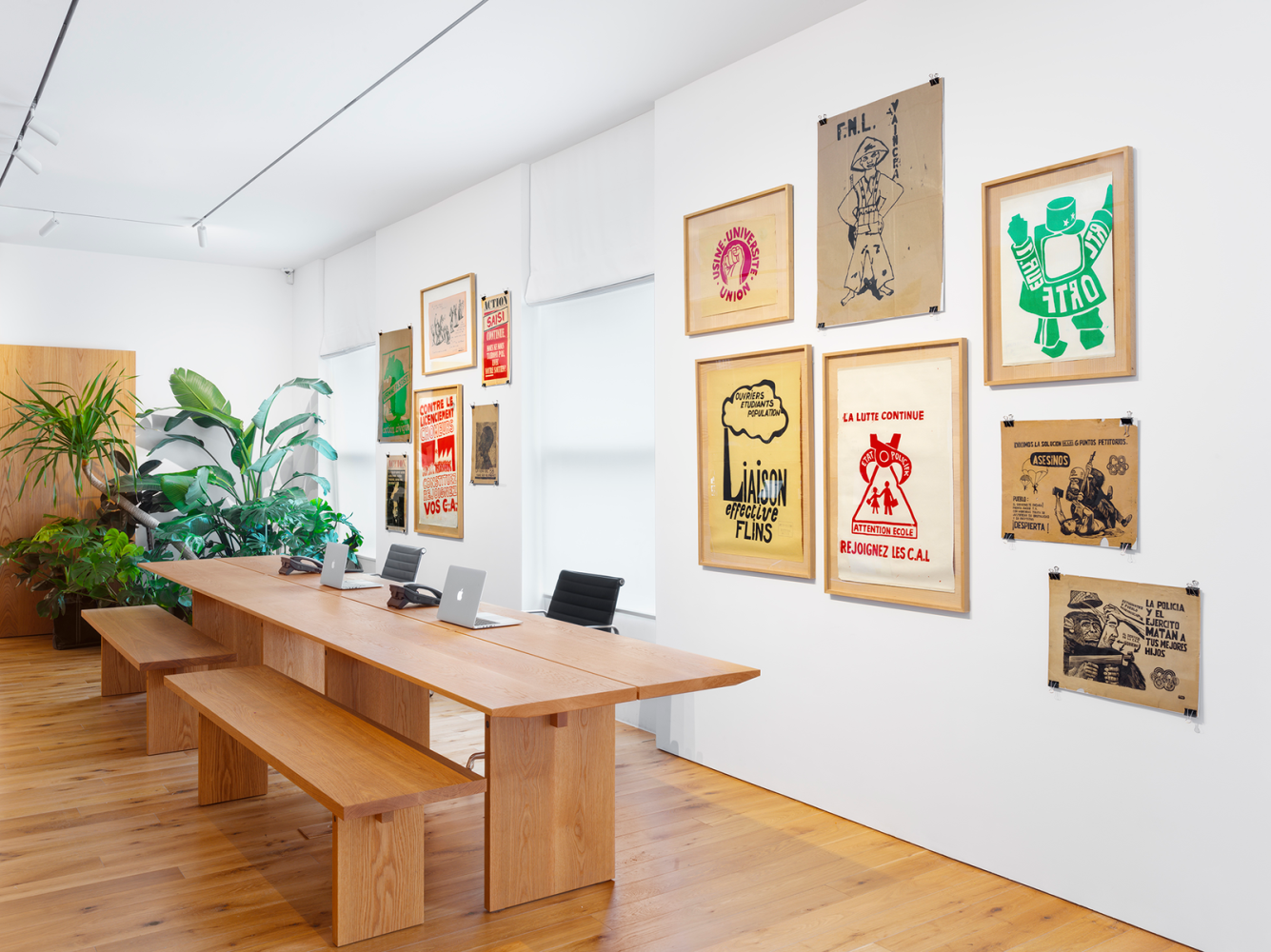 posters from 68. paris &amp;ndash; mexico, kurimanzutto, new york, 2018