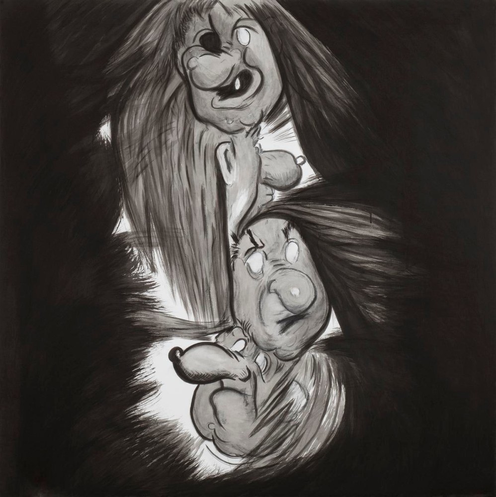 sin t&amp;iacute;tulo&amp;nbsp;(de la serie soup,cosmos and tears), 2011

carboncillo, l&amp;aacute;piz y tinta china sobre papel

121 x 121 cm

&amp;nbsp;

&amp;nbsp;