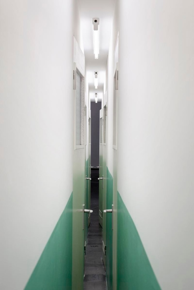 corridor, 2013

plaster board, glass, metal, plastic, paint, fluorescent light

94.5 x 383.5 x 9.8 in.

installation view at australian centre for contemporary art, melbourne, 2013

&amp;nbsp;
