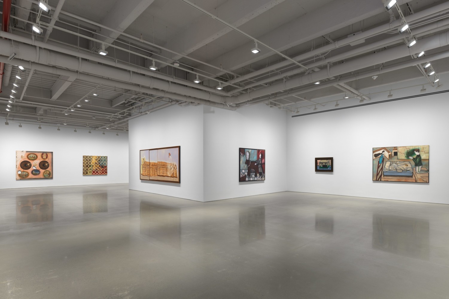 vista de instalaci&amp;oacute;n julio gal&amp;aacute;n, kurimanzutto nueva york, 2025. foto: dan bradica