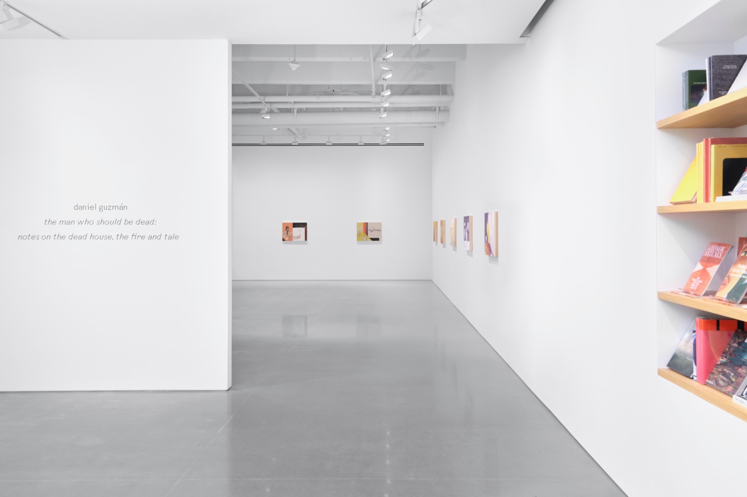 vista de instalaci&amp;oacute;n de el hombre que deber&amp;iacute;a estar muerto:&amp;nbsp;apuntes de la casa muerta, el fuego y el relato, kurimanzutto, nueva york, 2024. foto de zach hyman&amp;nbsp;