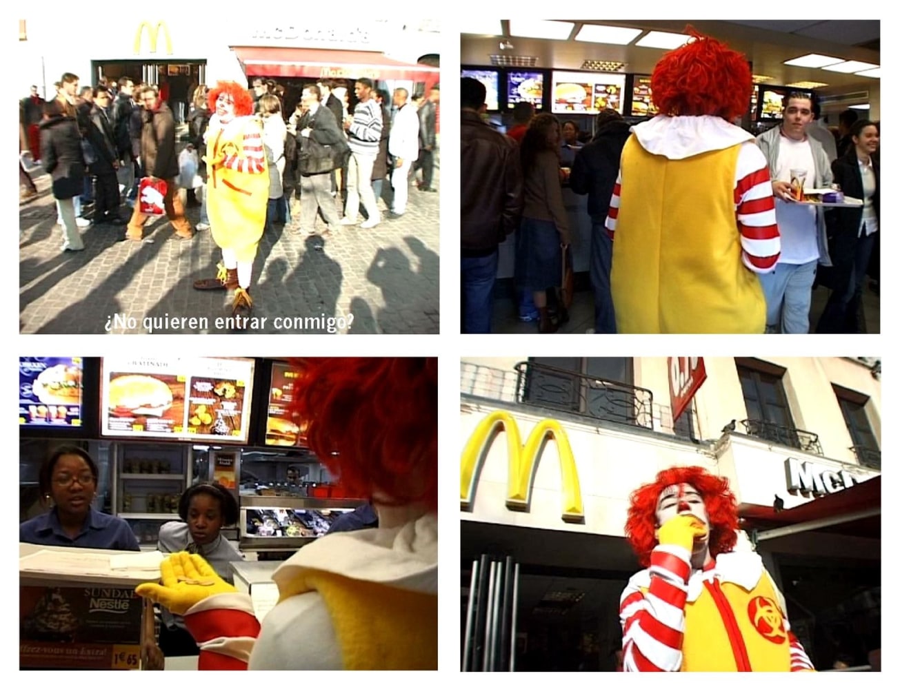 donald mcronald (par&amp;iacute;s), 2006
video a color de un s&amp;oacute;lo canal transferido a dvd
10 min&amp;nbsp;23 seg

&amp;nbsp;

&amp;nbsp;