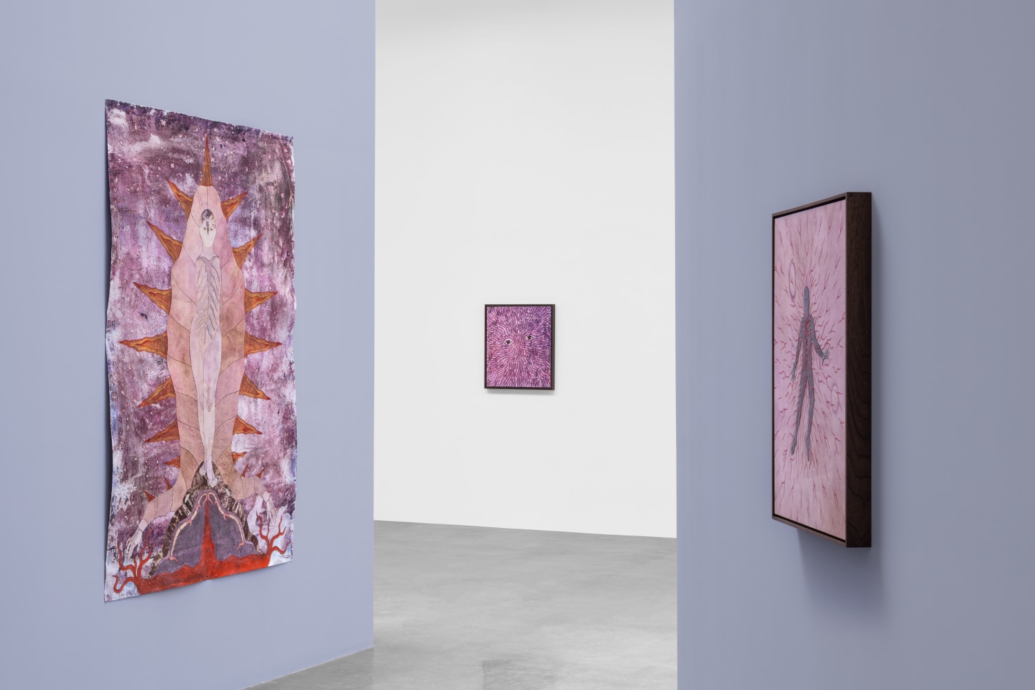 installation view felipe baeza: to feel a then and there, kurimanzutto mexico city, 2025. photo: gerardo landa