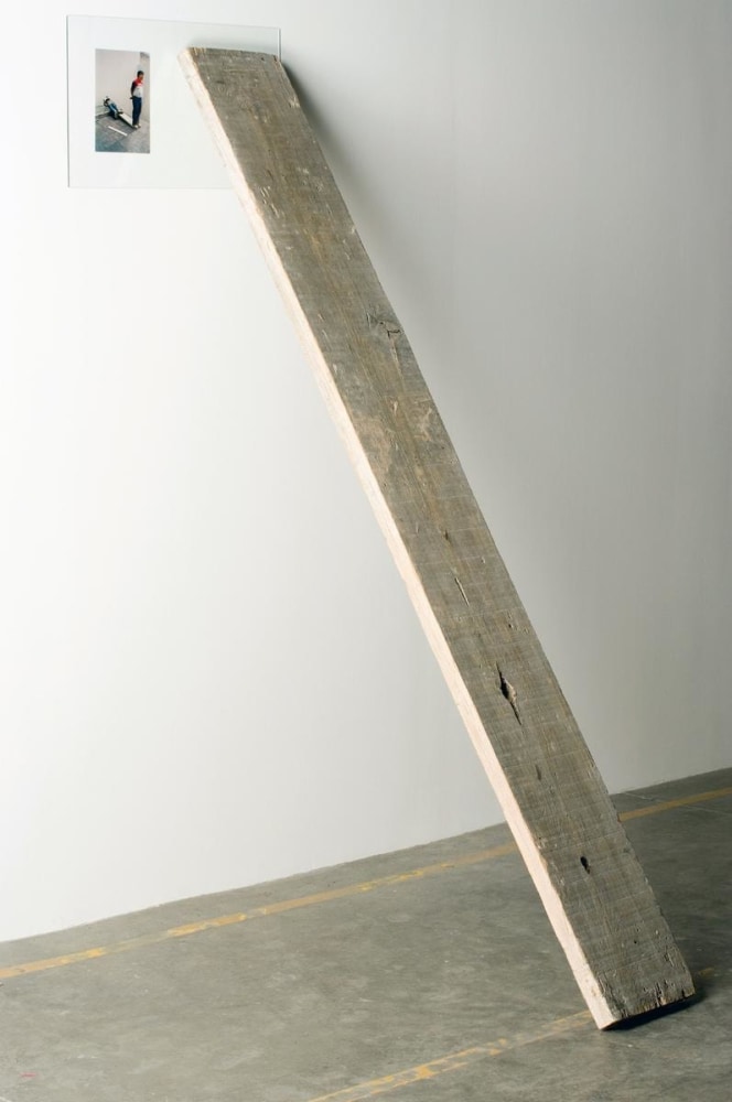 new balance, 2007

wooden board, glass and digital print

&amp;nbsp;