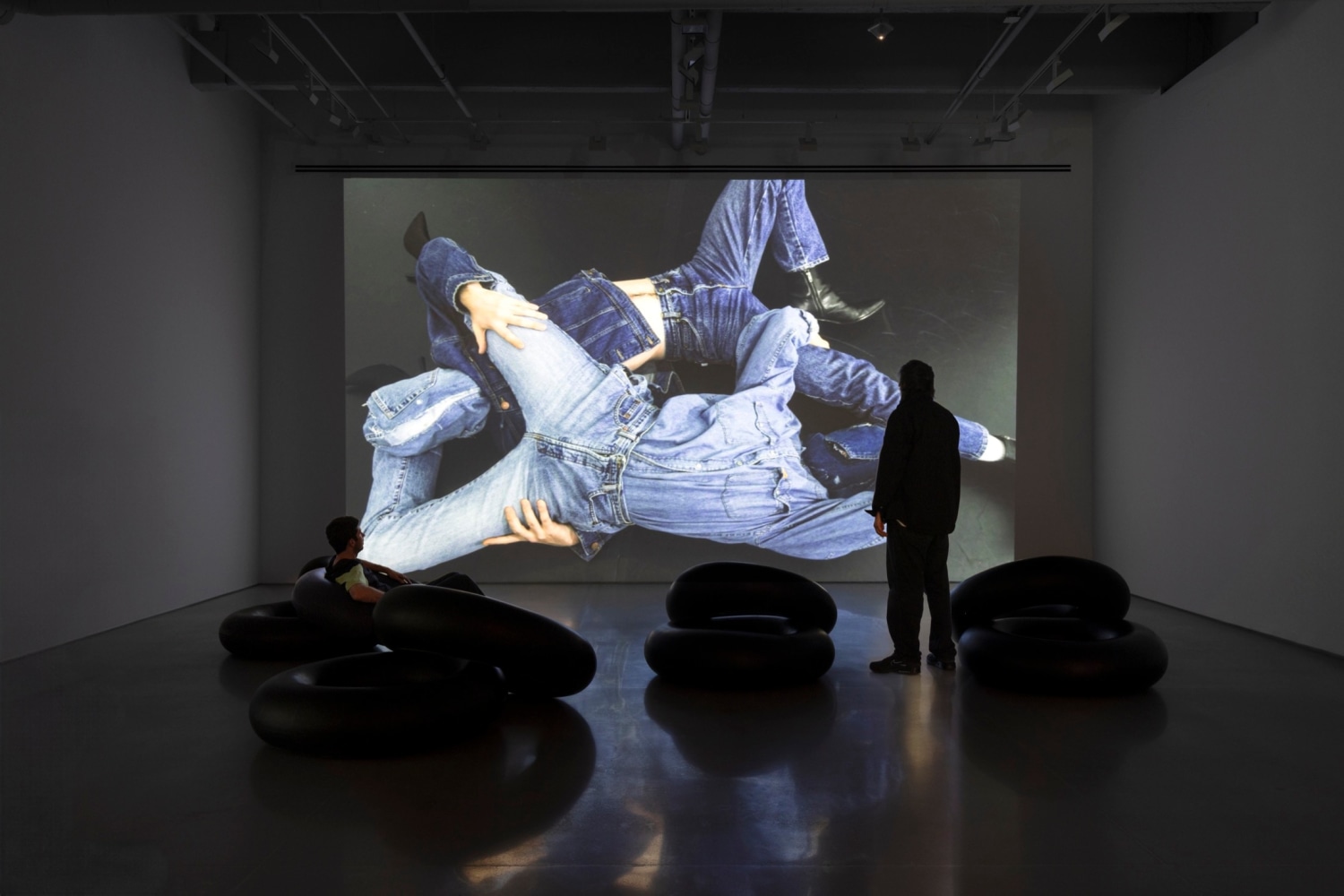 installation view alexandra bachzetsis: notebook, kurimanzutto new york, 2024. photo: alexa hoyer