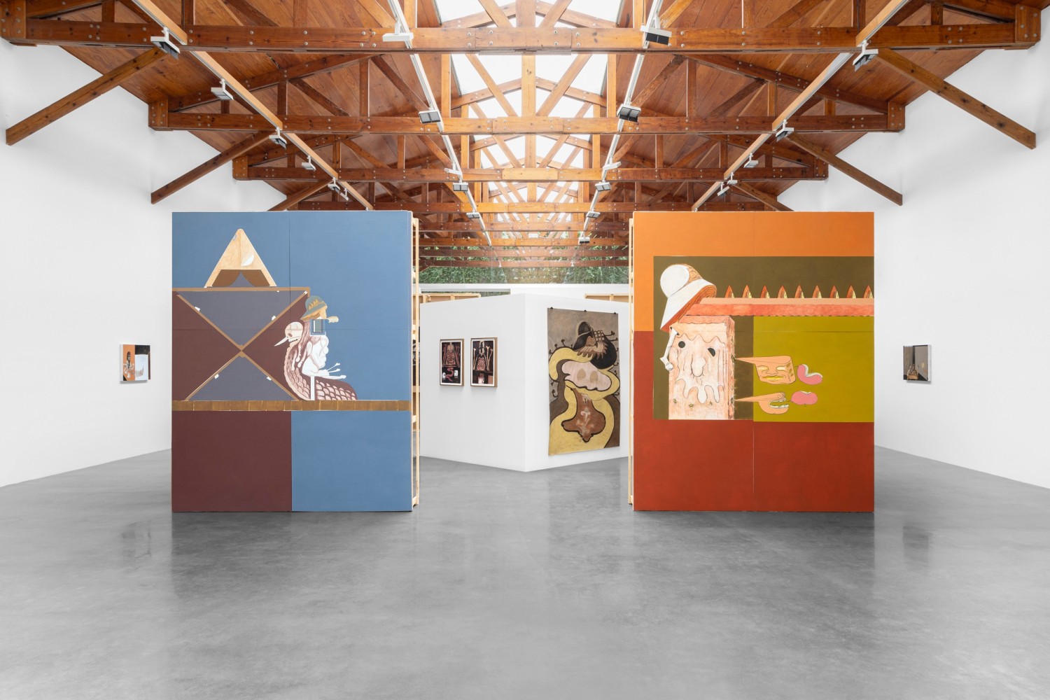 Vista de instalaci&amp;oacute;n de&amp;nbsp;The Man Who Should Be Dead. You have to go in to get out, kurimnazutto, Ciudad de M&amp;eacute;xico, 2023