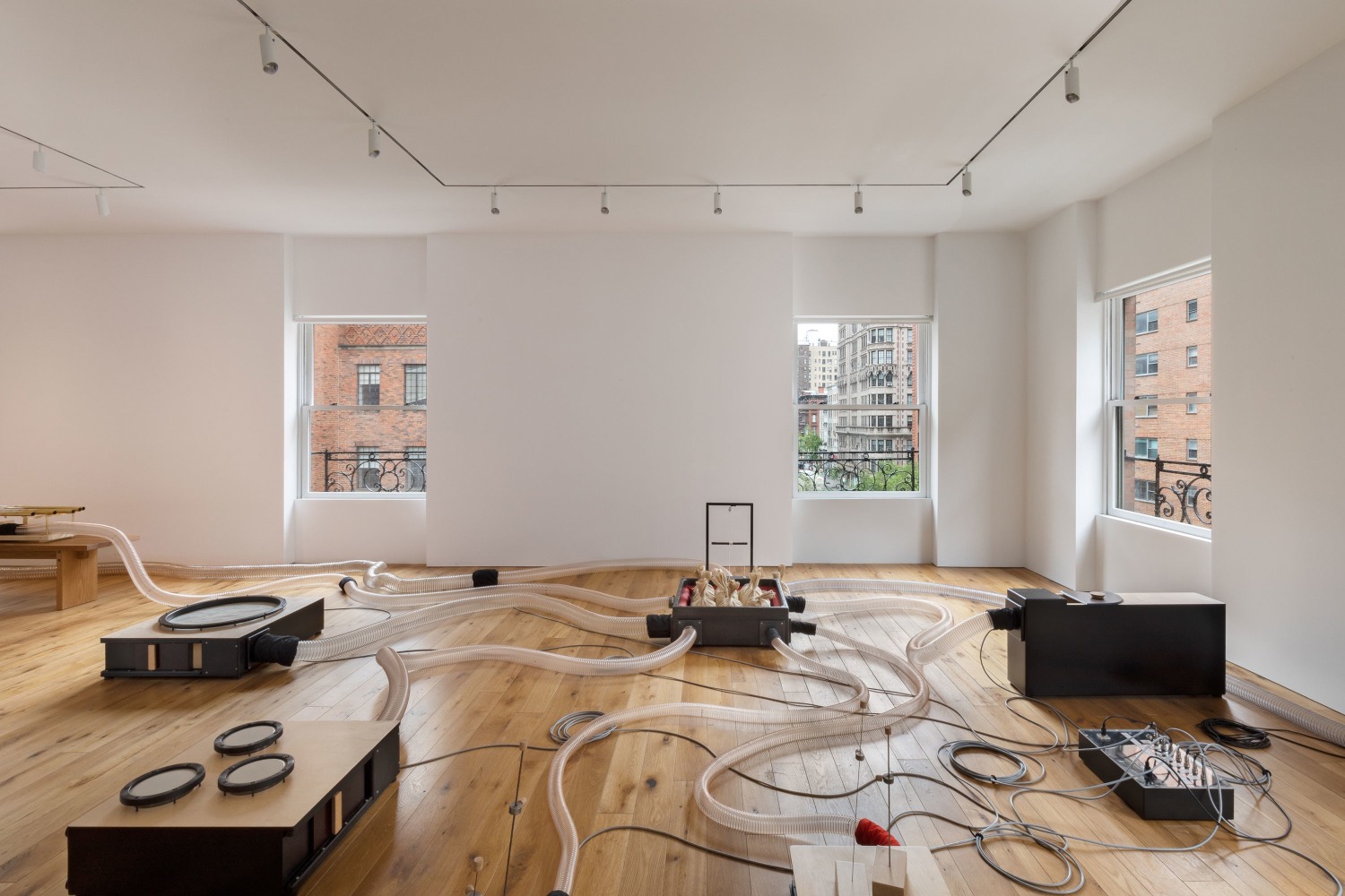 the organ within, 2019

hybrid sculptural object made by l&amp;eacute;o maurel and vincent martial

kurimanzutto, new york, 2019