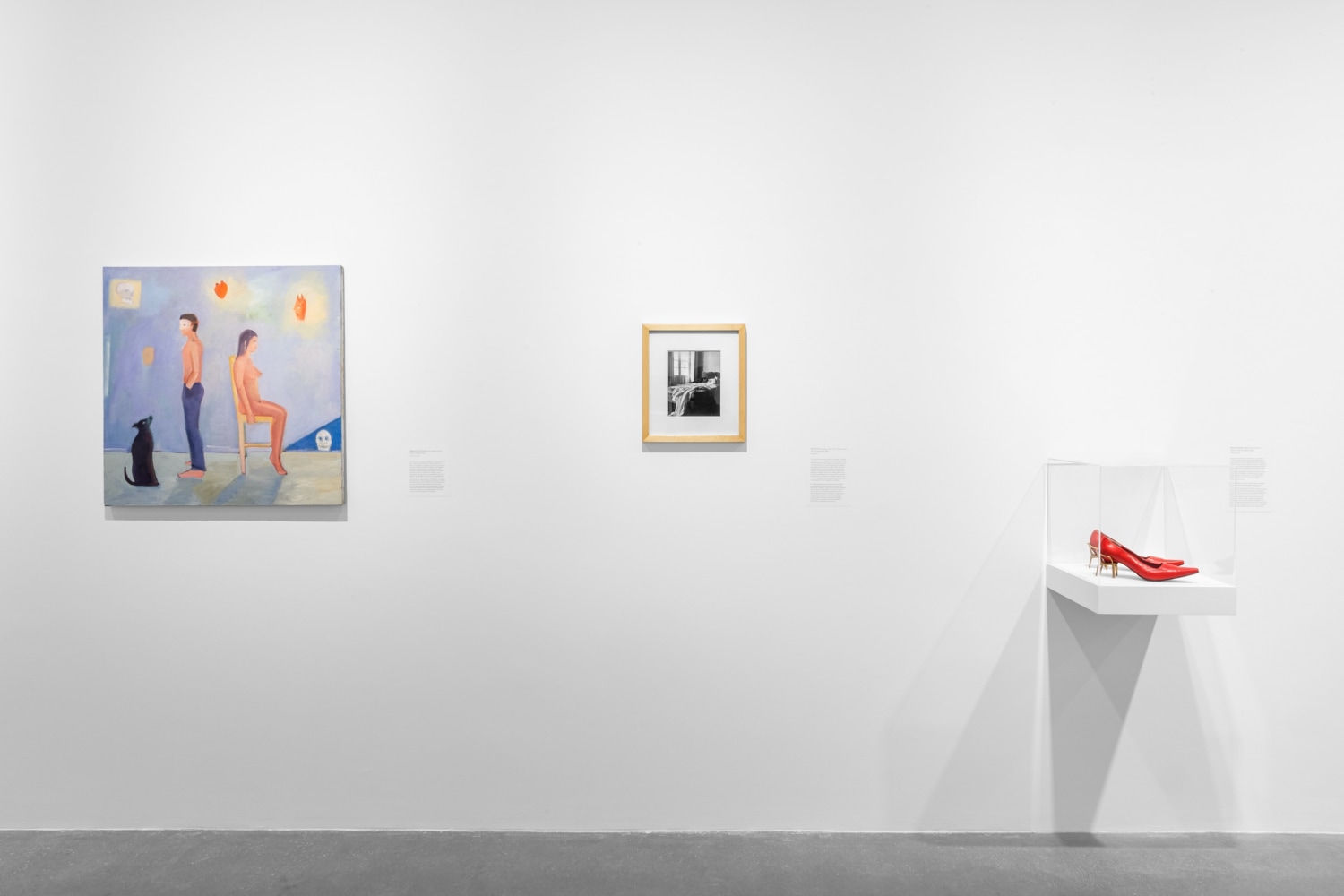 installation view an unlikely inventory: dialogues with surrealism, kurimanzutto mexico city, 2024. photo: gerardo landa / eduardo l&amp;oacute;pez (glr estudio)