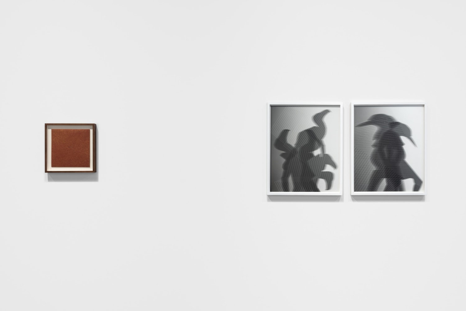 installation view an unlikely inventory: dialogues with surrealism, kurimanzutto mexico city, 2024. photo: gerardo landa / eduardo l&amp;oacute;pez (glr estudio)