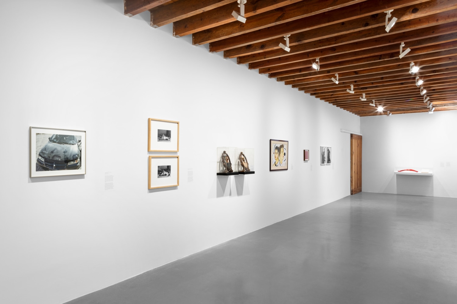 installation view an unlikely inventory: dialogues with surrealism, kurimanzutto mexico city, 2024. photo: gerardo landa / eduardo l&amp;oacute;pez (glr estudio)