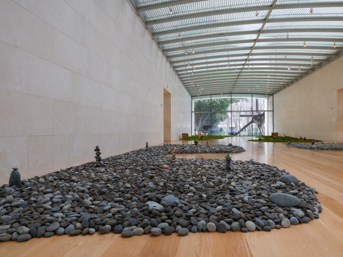 installation view&amp;nbsp;haegue yang: lost lands and sunken fields, nasher sculpture center, 2025. photo: kevin todora