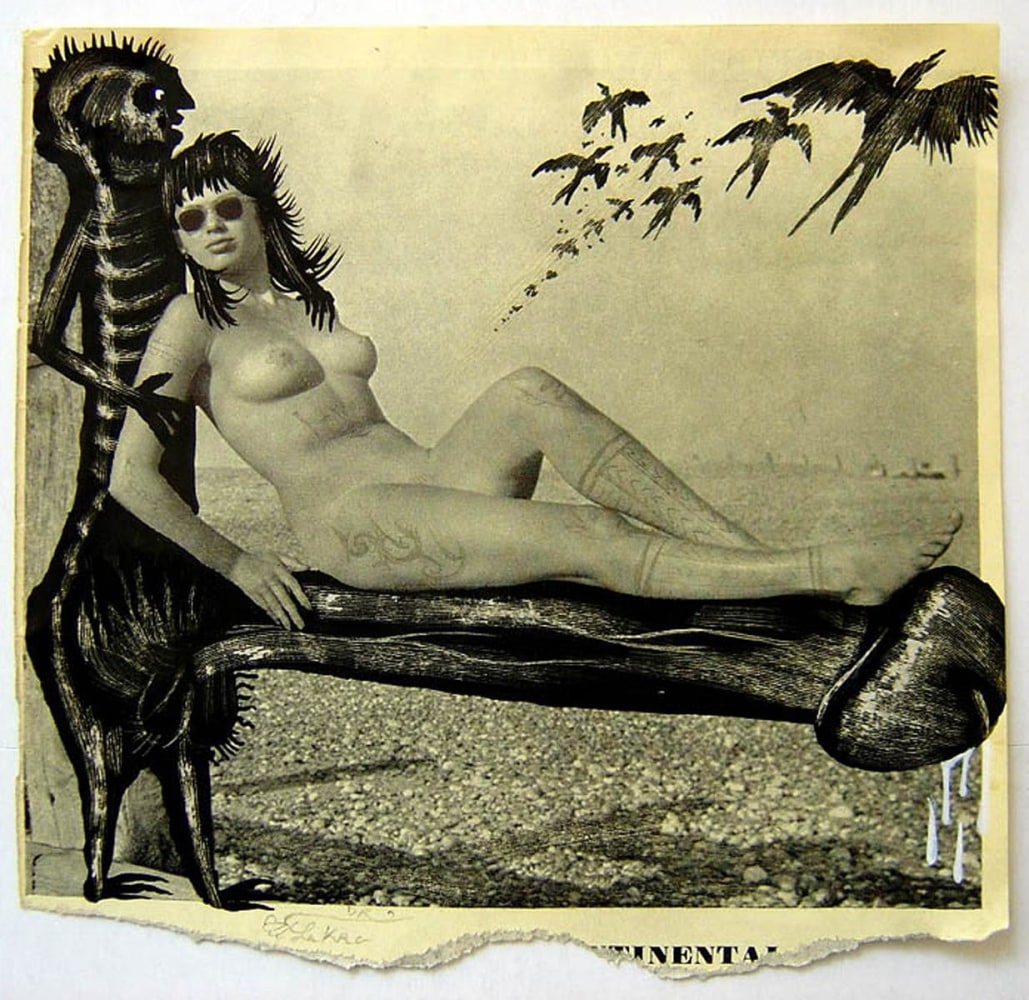 untitled (pajaros), 2005

ink on vintage magazine

5.51 x 5.51 in.

&amp;nbsp;