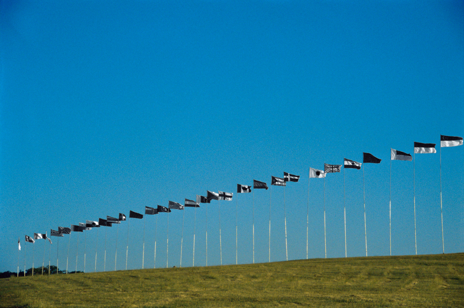 apolitical, 2001

flags, poles

variable dimensions&amp;nbsp;

&amp;nbsp;