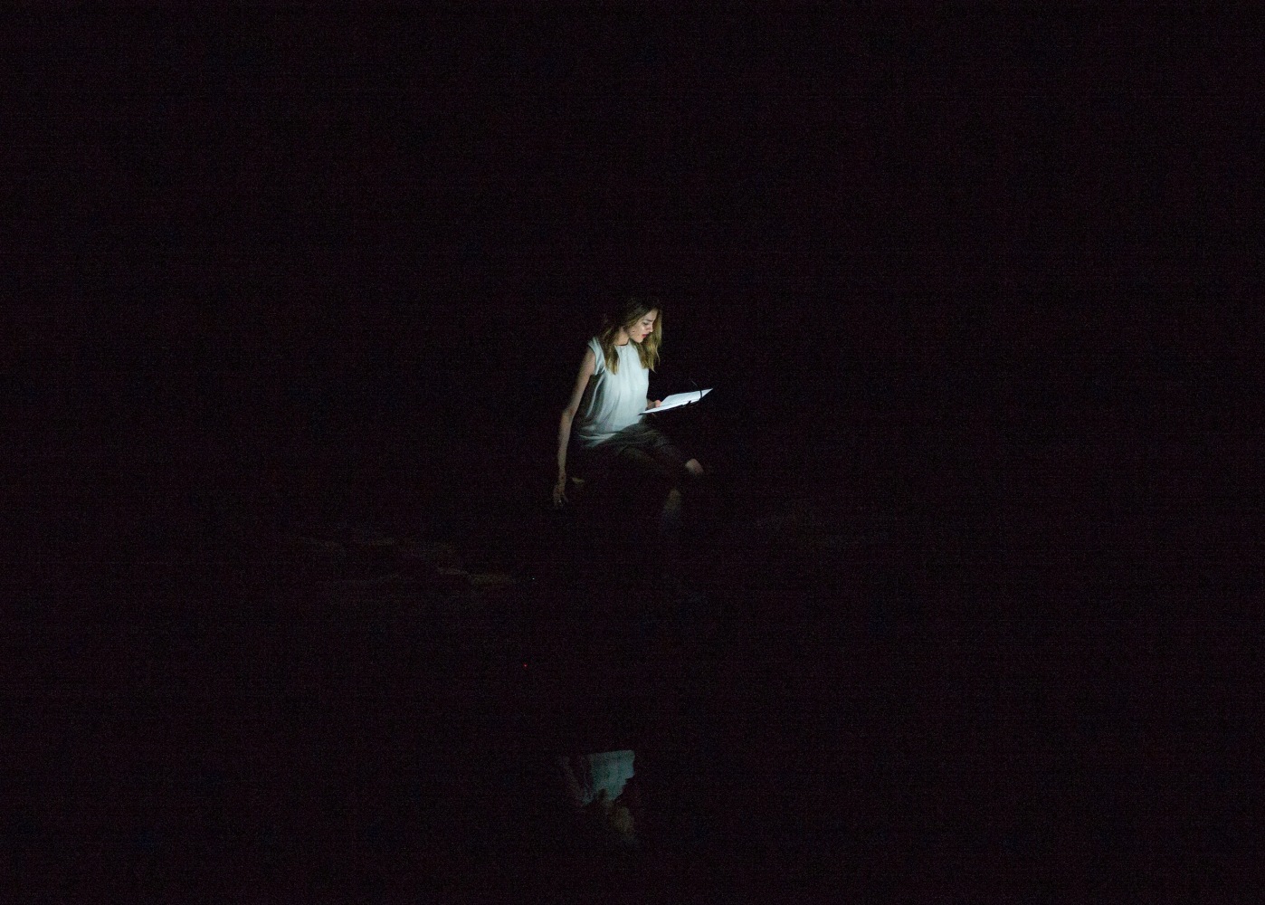 the malady of death &amp;ndash; monodrama with irene azuela, 2016

documentation of performance in cenote tza-ujun-kat, hom&amp;uacute;n, yucat&amp;aacute;n, mexico; adapted from marguerite duras&amp;#39; novella la maladie de la mort, 1982
photo: heinz peter knes, 2016