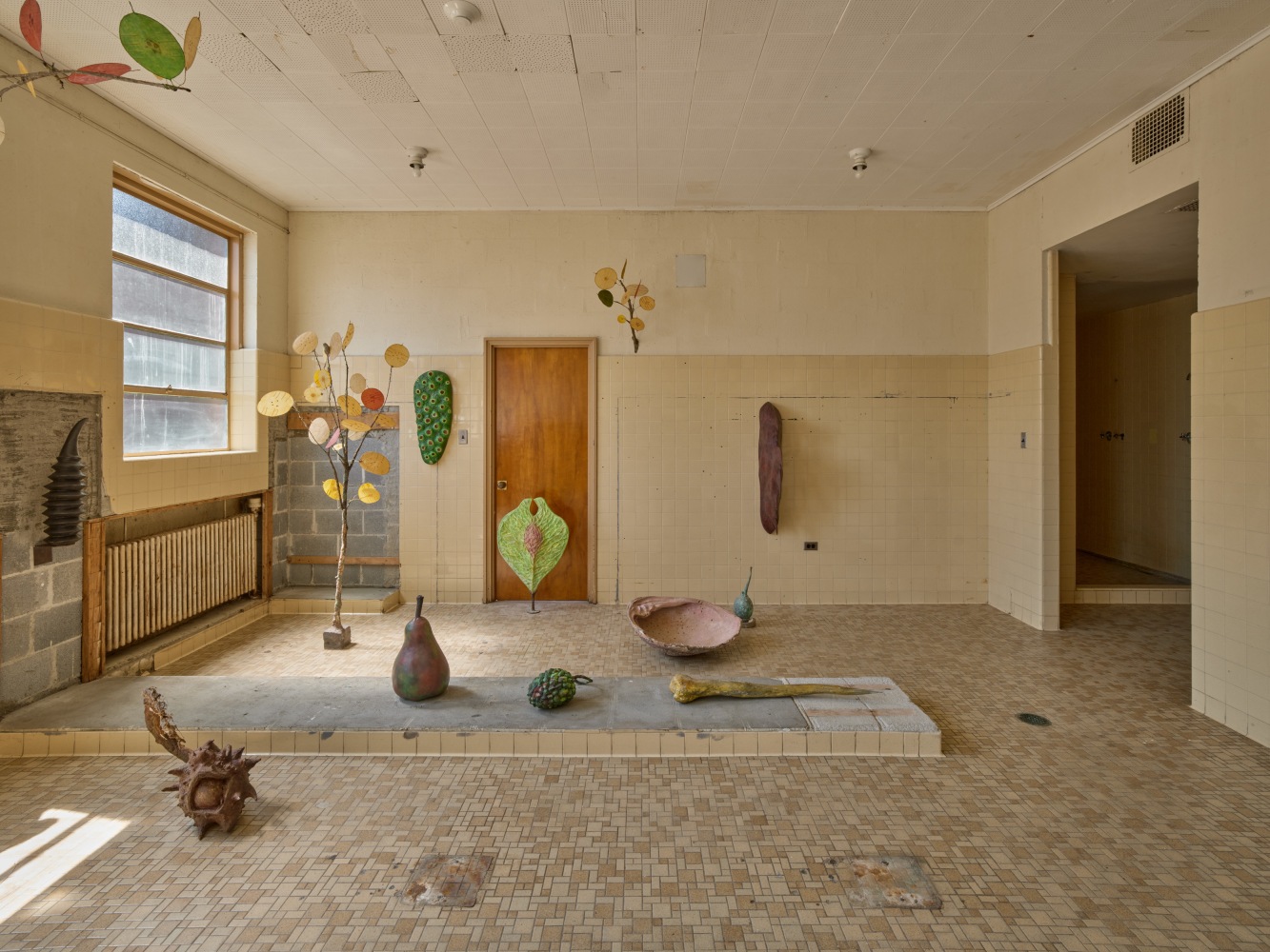 vista de instalaci&amp;oacute;n ming fay en&amp;nbsp;the campus 2nd annual exhibition, 2025. foto guang xu⁠