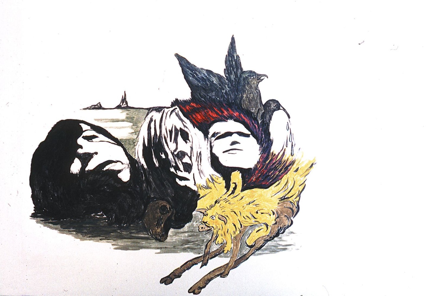 sin t&amp;iacute;tulo (from the series paisaje mental), 1996

tinta sobre papel

40 x 64 cm

&amp;nbsp;

&amp;nbsp;