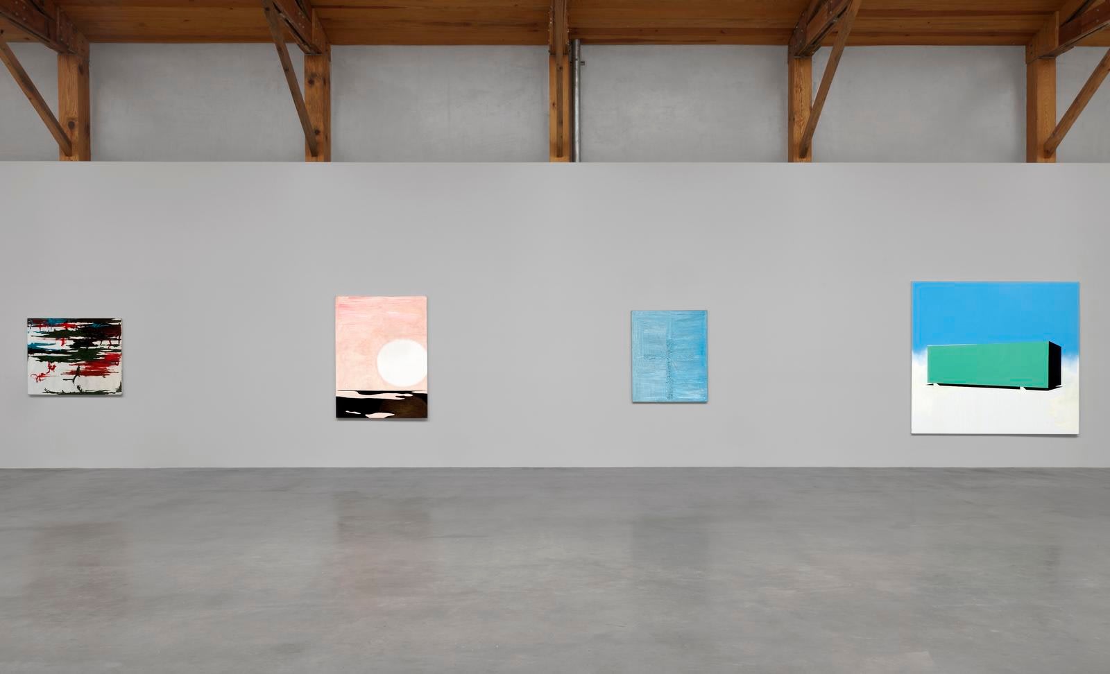 	wilhelm sasnal, installation view, 2011