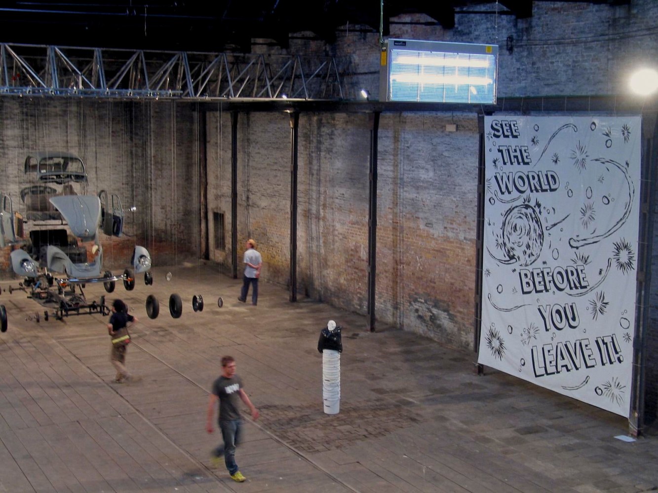 	il cotidiano alterato, 50 venice biennial, fernando ortega, daniel guzm&amp;aacute;n, venice, 2003