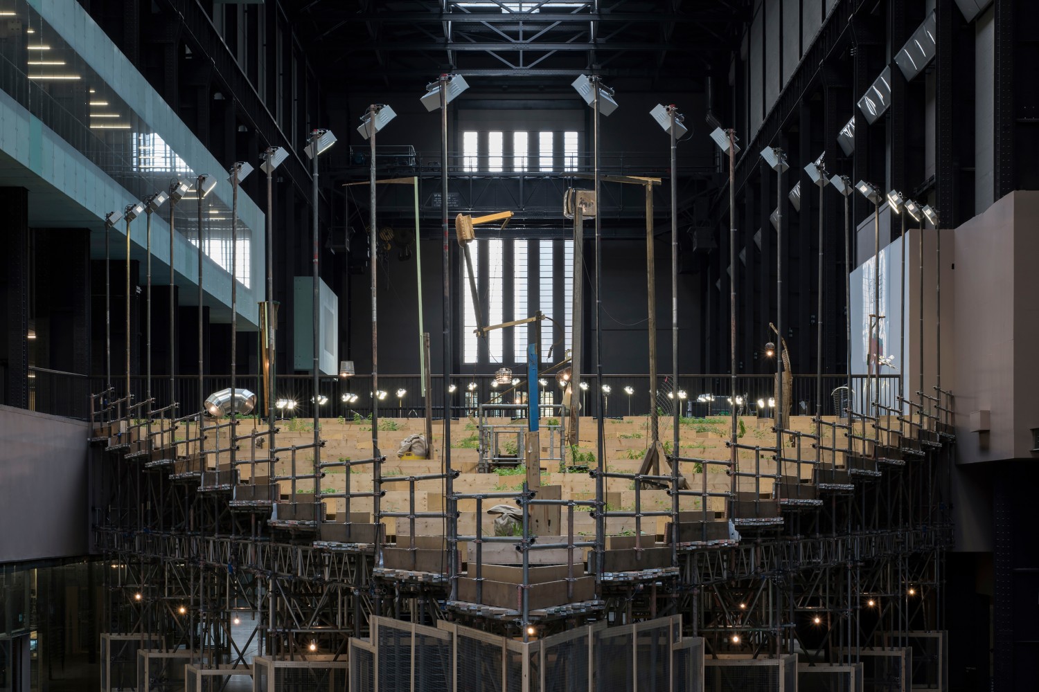 empty lot, 2015
mixed media
variable dimensions
installation view, hyundai commission turbine hall, tate modern, london, 2015