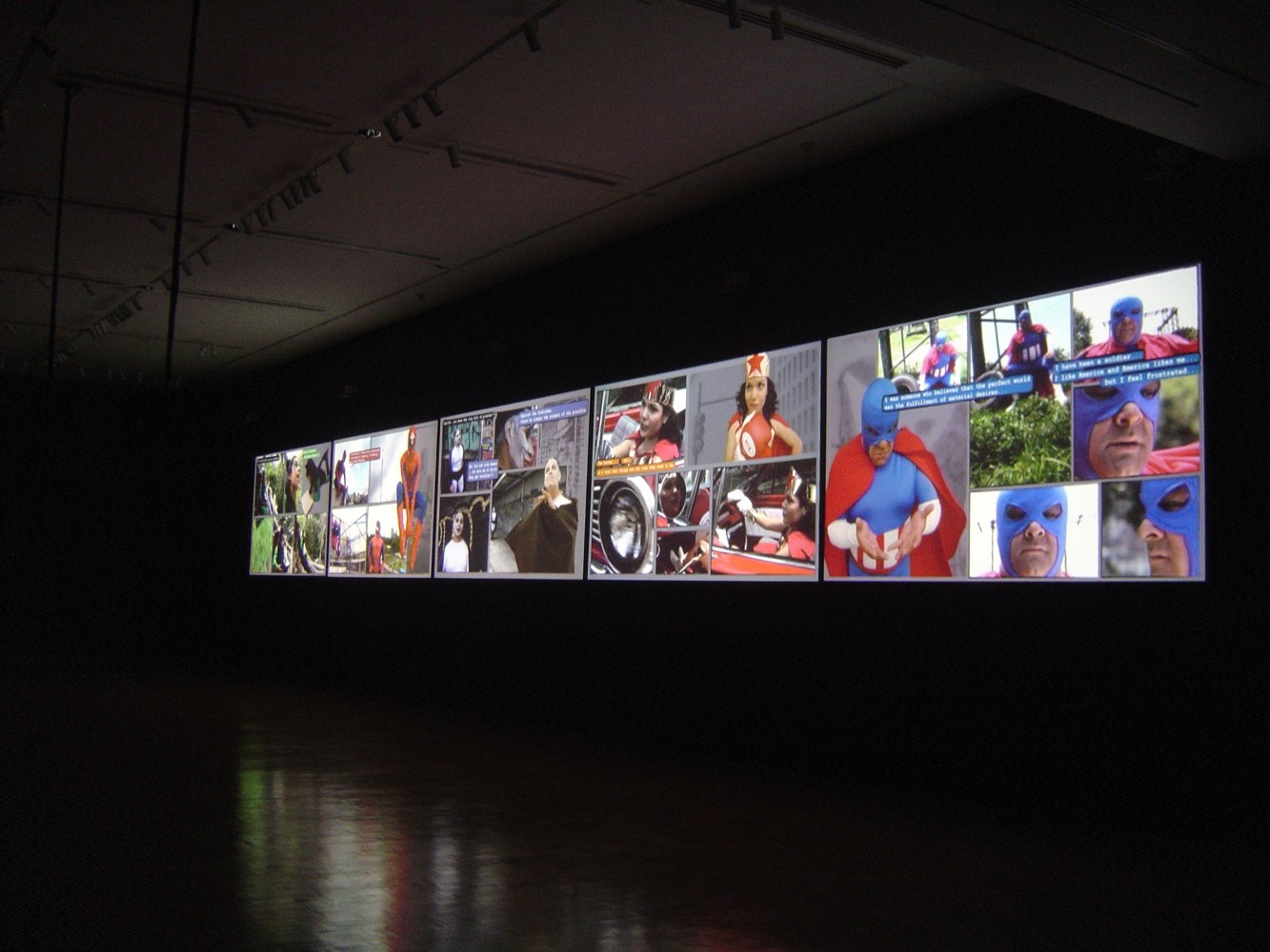 economy of the imaginary, 2006
video instalaci&amp;oacute;n de 5 canales con sonido, transferido a dvd, subt&amp;iacute;tulos en ingl&amp;eacute;s
2&amp;nbsp;min cada video

&amp;nbsp;

&amp;nbsp;