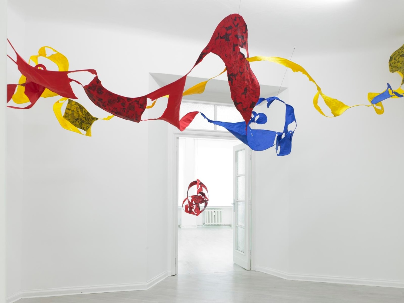 tropic, why did you give me these hands so full of color? and nadie sabe qu&amp;eacute; hora es, 2011
site specific installation, papier m&amp;acirc;ch&amp;eacute;, aluminium wire, laser prints
variable dimensions

&amp;nbsp;

&amp;nbsp;