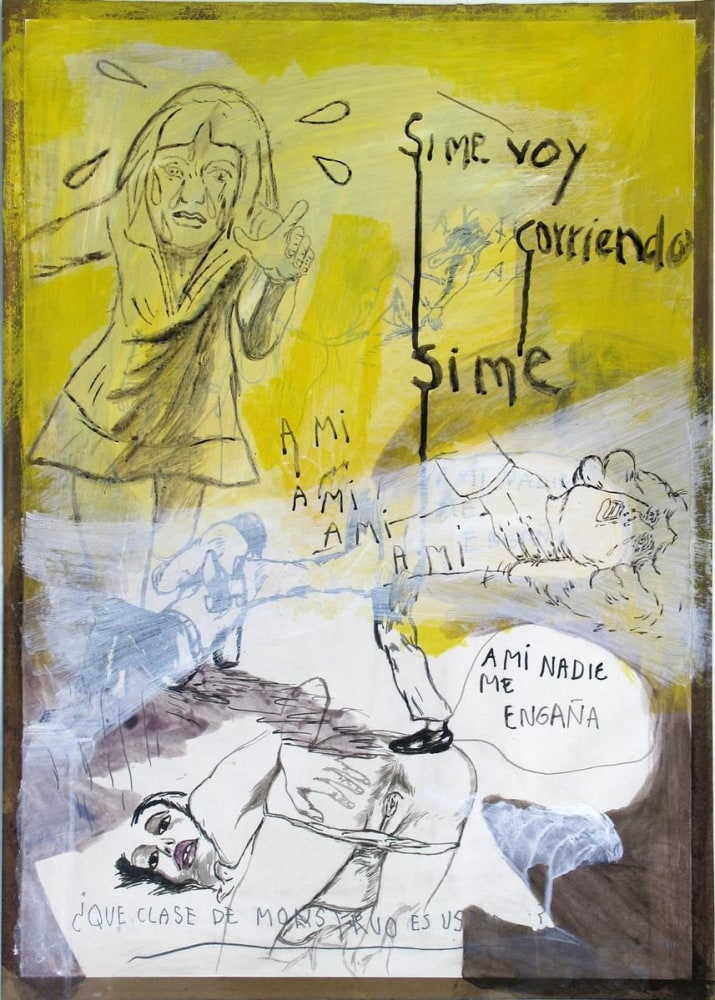 sin t&amp;iacute;tulo (si me voy corriendo, de la serie carne negra), 1994

t&amp;eacute;cnica mixta&amp;nbsp;

60 x 70 cm

&amp;nbsp;

&amp;nbsp;