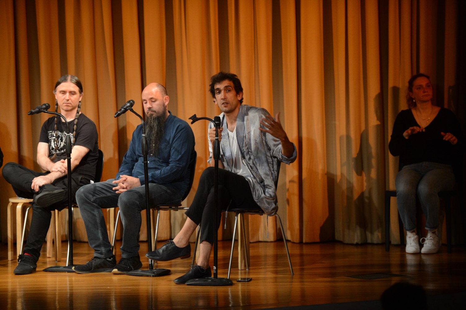chuck bettis,&amp;nbsp;keith fullerton whitman y tarek atoui, presentaci&amp;oacute;n final de&amp;nbsp;organ within, solomon r. guggenheim, nueva york, 2019