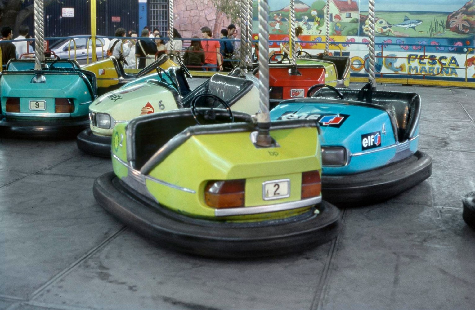 	dodgem, patriotismo and mixcoac ave. fair, mexico city, 2002