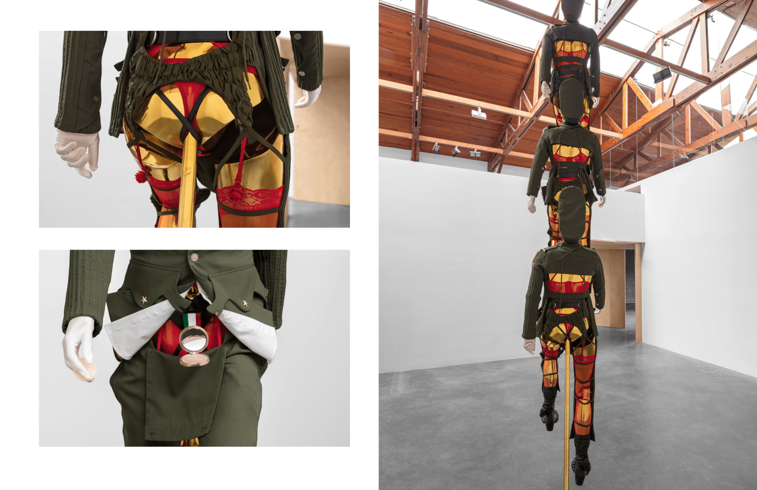 Vistas de instalaci&amp;oacute;n de&amp;nbsp;Pr&amp;ecirc;t-&amp;agrave;-Patria, como parte de Siembra, kurimanzutto, Ciudad de M&amp;eacute;xico, 2021