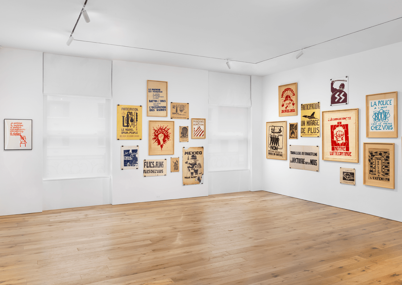 posters from 68. paris &amp;ndash; mexico, kurimanzutto, new york, 2018