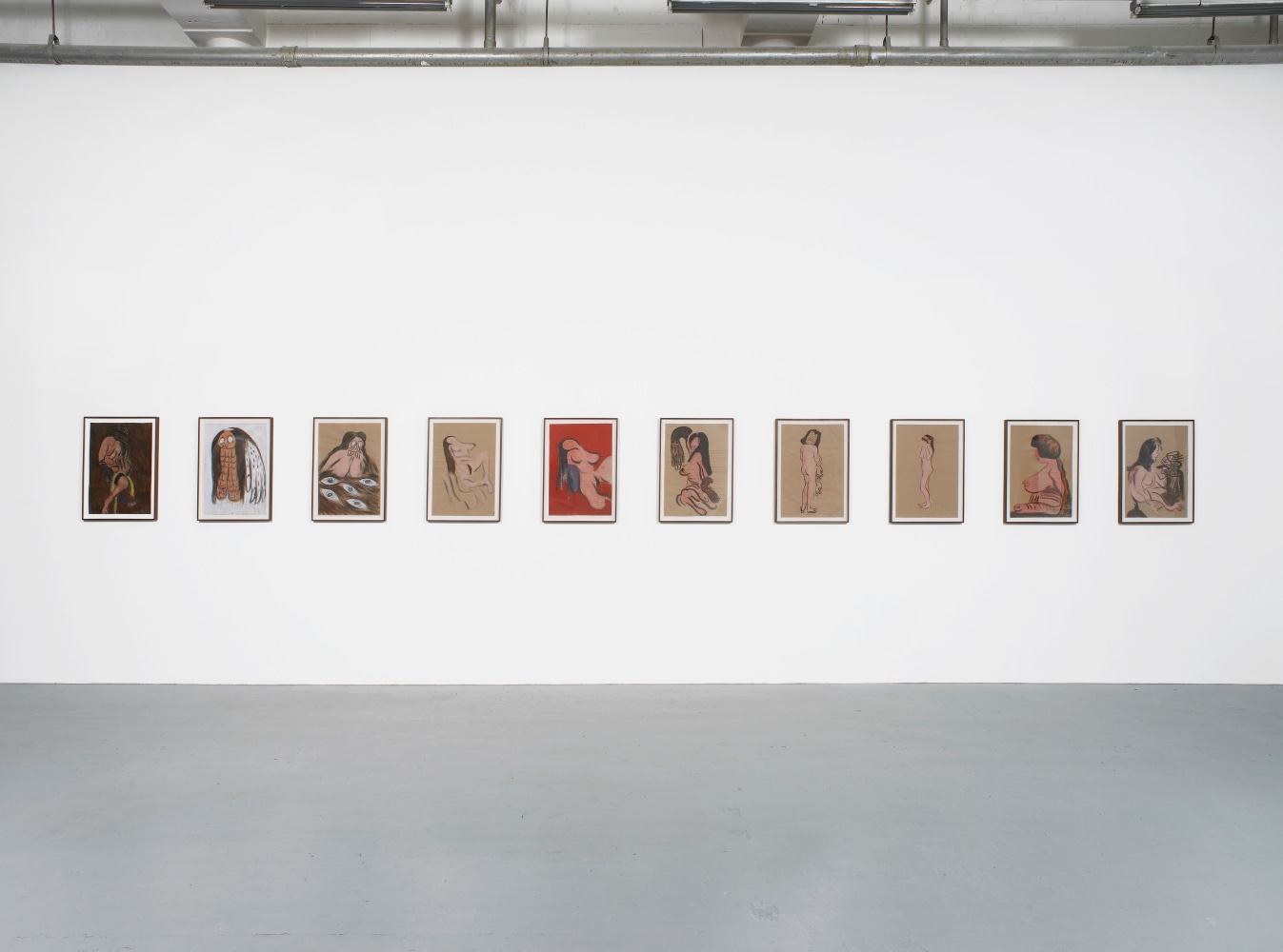 Vista de instalaci&amp;oacute;n de&amp;nbsp;Chromosome Damage, Drawing Room, Londres, 2014