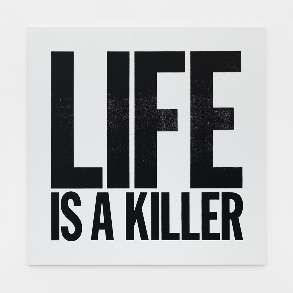 john giorno, life is a killer, 2012