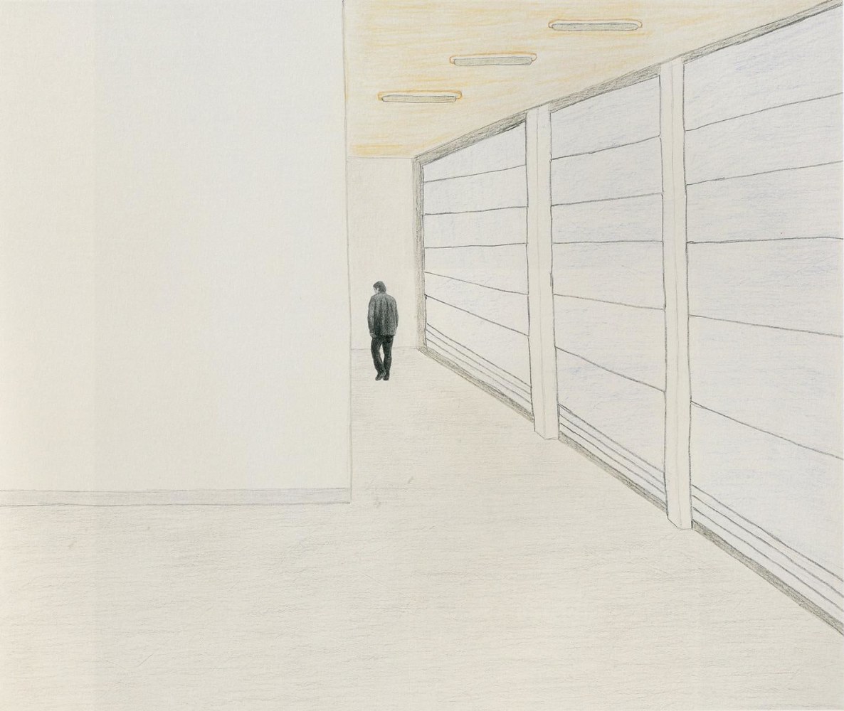 somewhere else, 2002
series of 10 drawings made by the artist in collaboration with his parents
each between 7.87 x 11.41 and 16.53 x 21.06 in

&amp;nbsp;

&amp;nbsp;