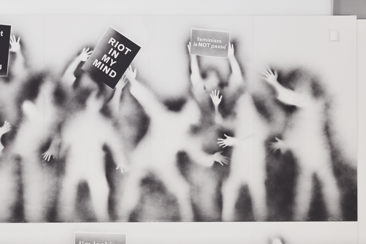 ghost demonstration (detail), 2019

acrylic on wooden panel

300 x 720 in.&amp;nbsp;installed