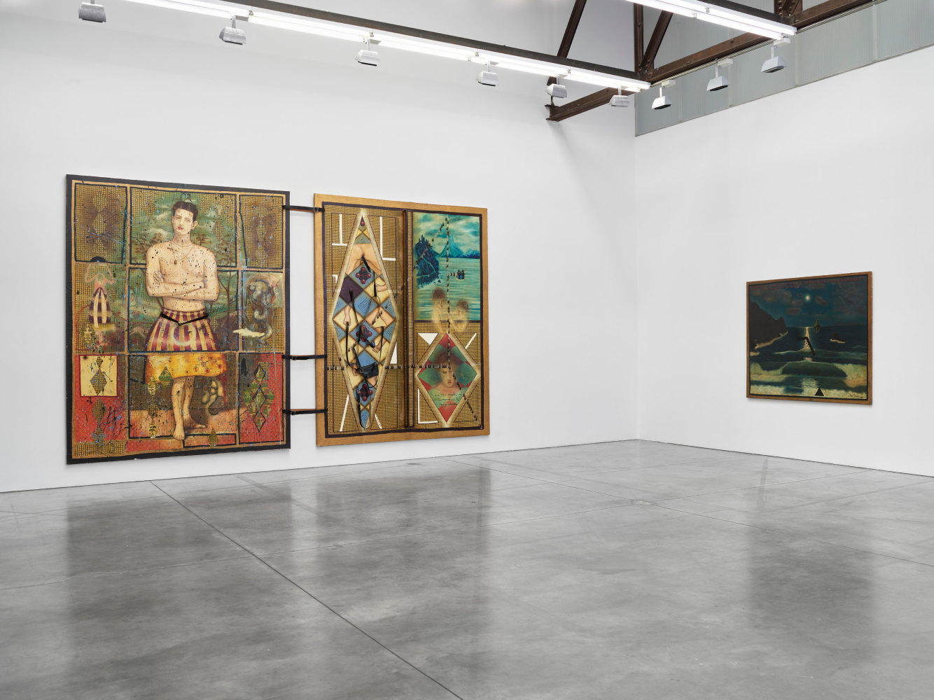 vista de instalaci&amp;oacute;n julio gal&amp;aacute;n, luhring augustine chelsea, 2025. foto: farzad owrang⁠