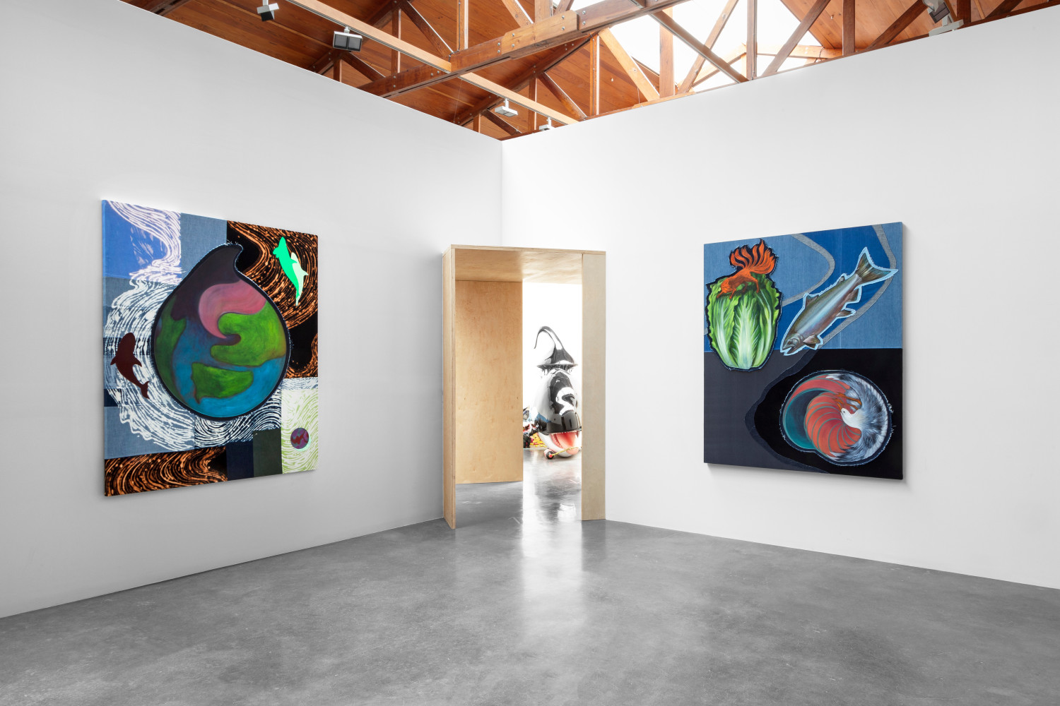 agustina ferreyra, ad minoliti and zadie xa, kurimanzutto, mexico city, 2020