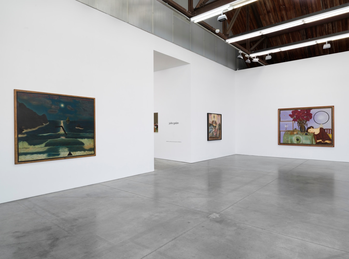 vista de instalaci&amp;oacute;n julio gal&amp;aacute;n, luhring augustine chelsea, 2025. foto: farzad owrang⁠