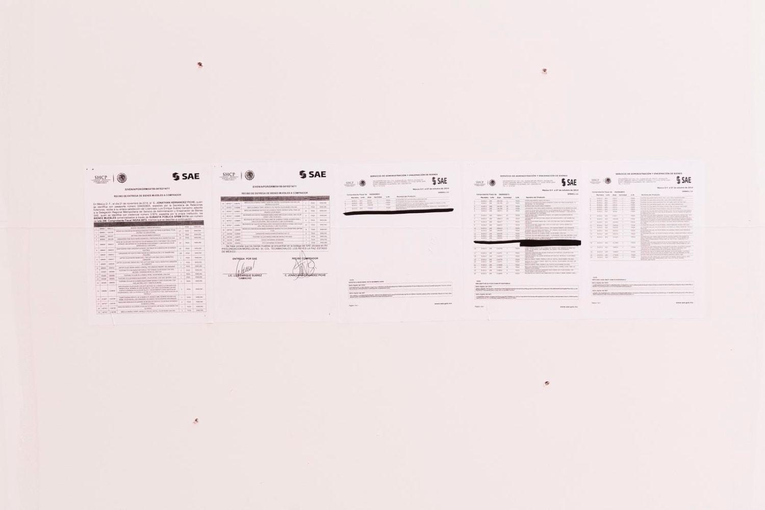 asset forfeiture, kurimanzutto, mexico city, 2016