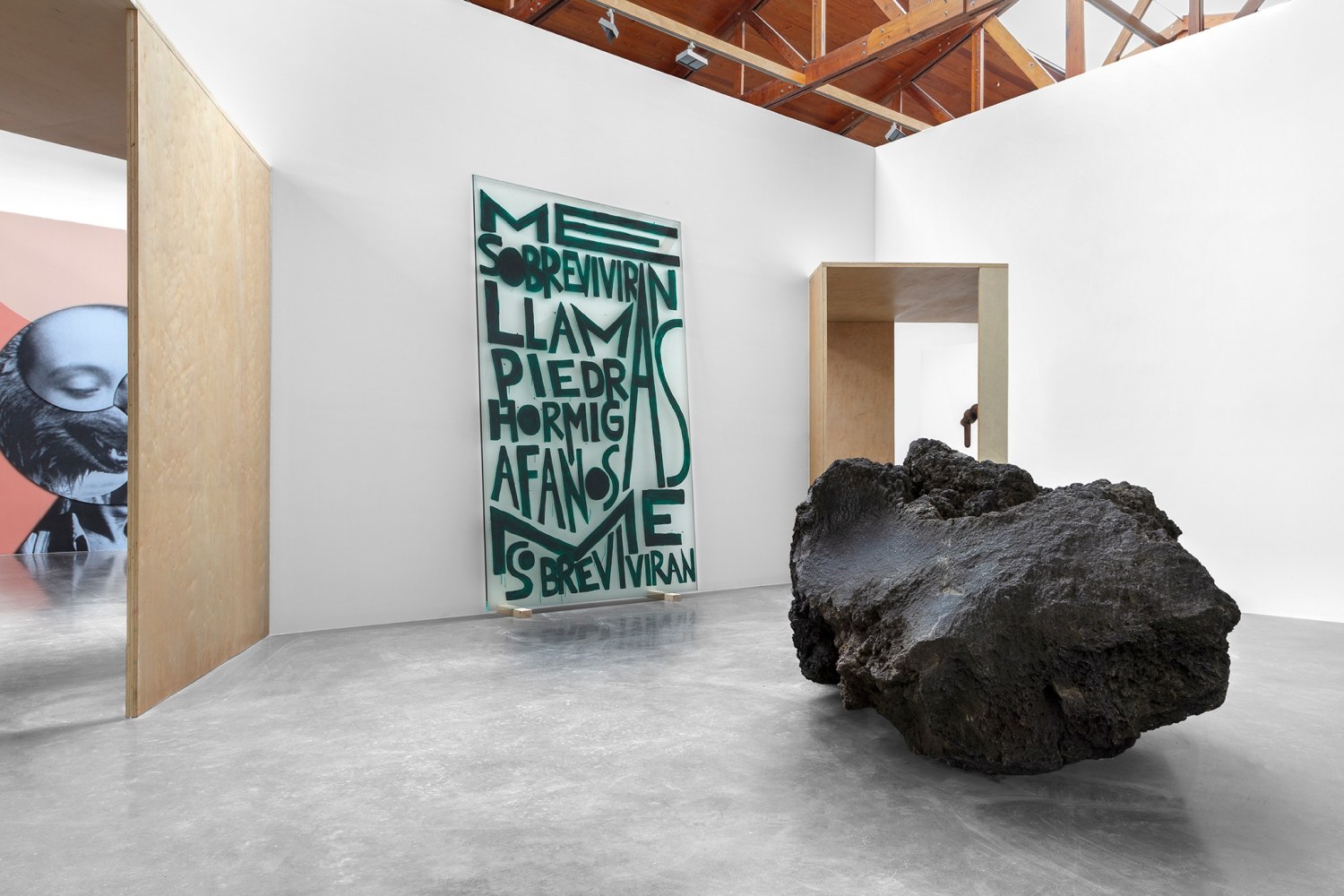 minerva cuevas,&amp;nbsp;the story of a mountain, the history of a country&amp;nbsp;in&amp;nbsp;siembra (sowing), kurimanzutto, mexico city, 2020