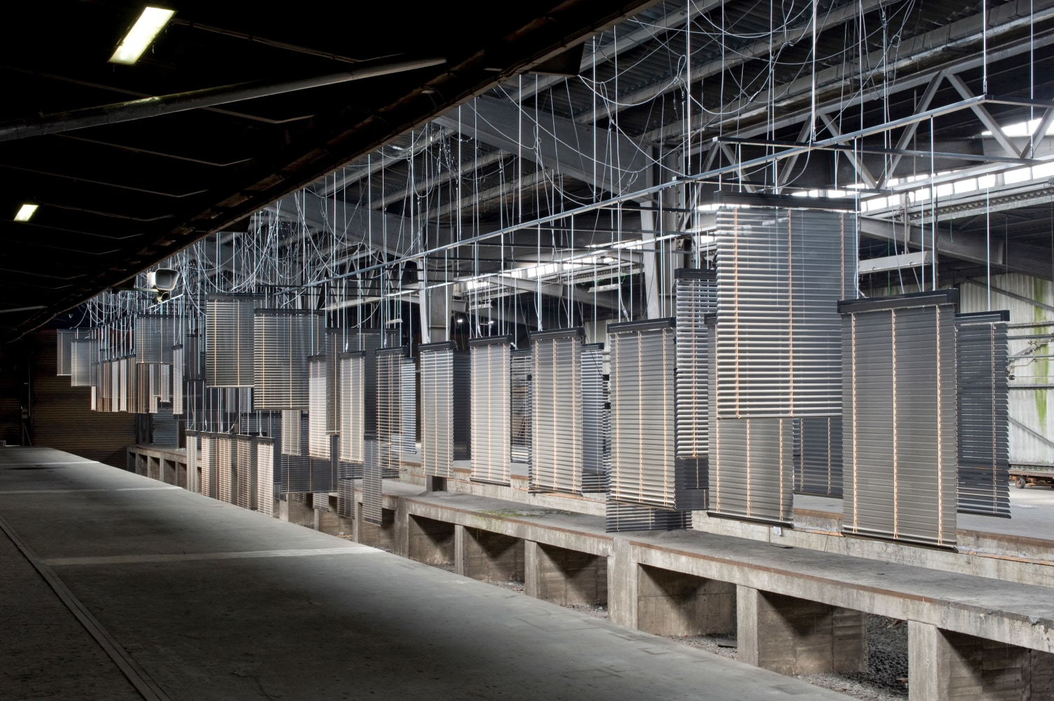 installation view approaching: choreography engineered in never-past tense, kassel, germany, 2012. photo: nils klinger