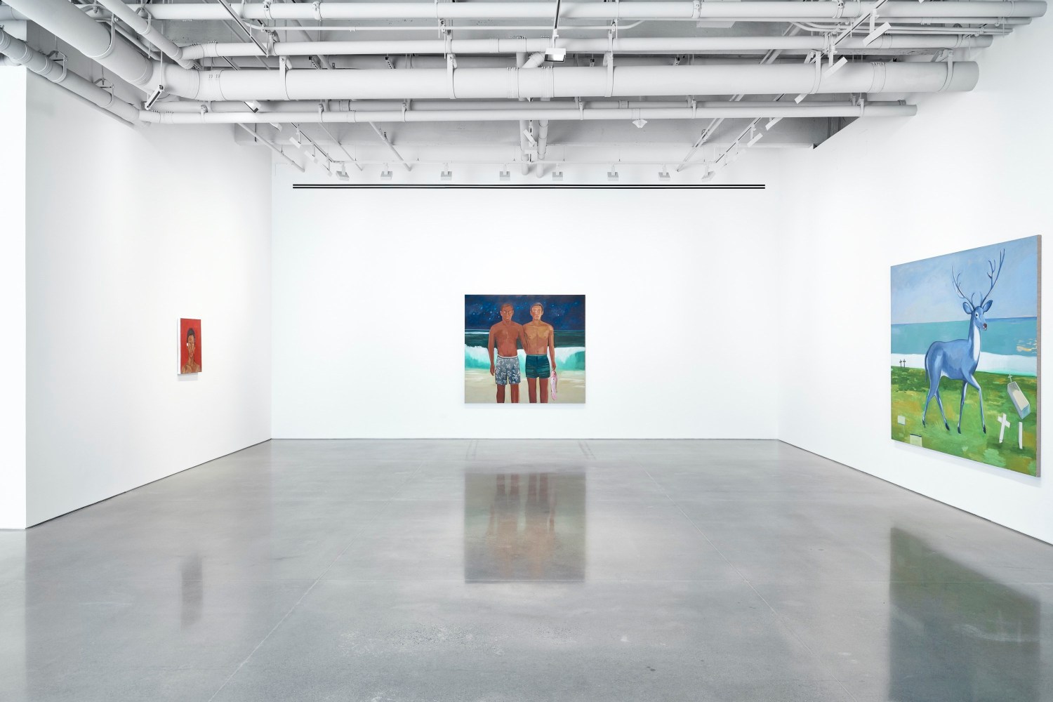 installation view of&amp;nbsp;reverence in blue, kurimanzutto, new york, 2023