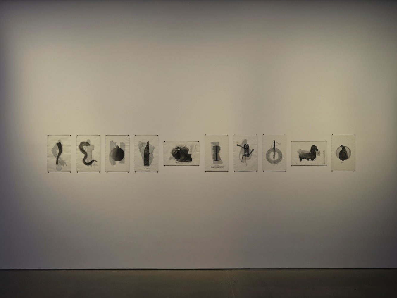 installation view soundwalk collective &amp;amp; patti smith: correspondences, kurimanzutto new york, 2025. photo: zach hyman