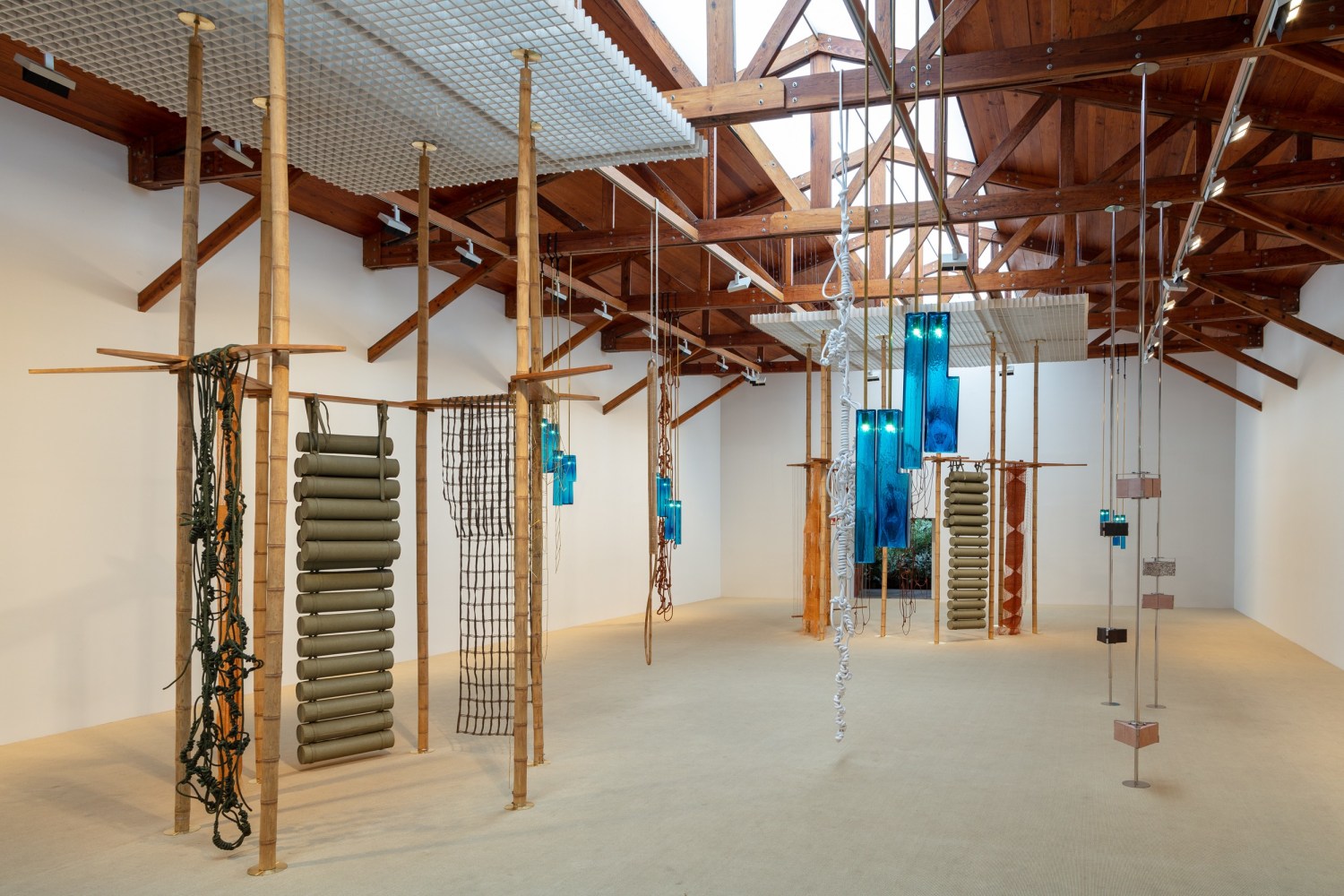 leonor antunes,&amp;nbsp;the homemaker and her domain, part III, kurimanzutto, mexico city, 2022