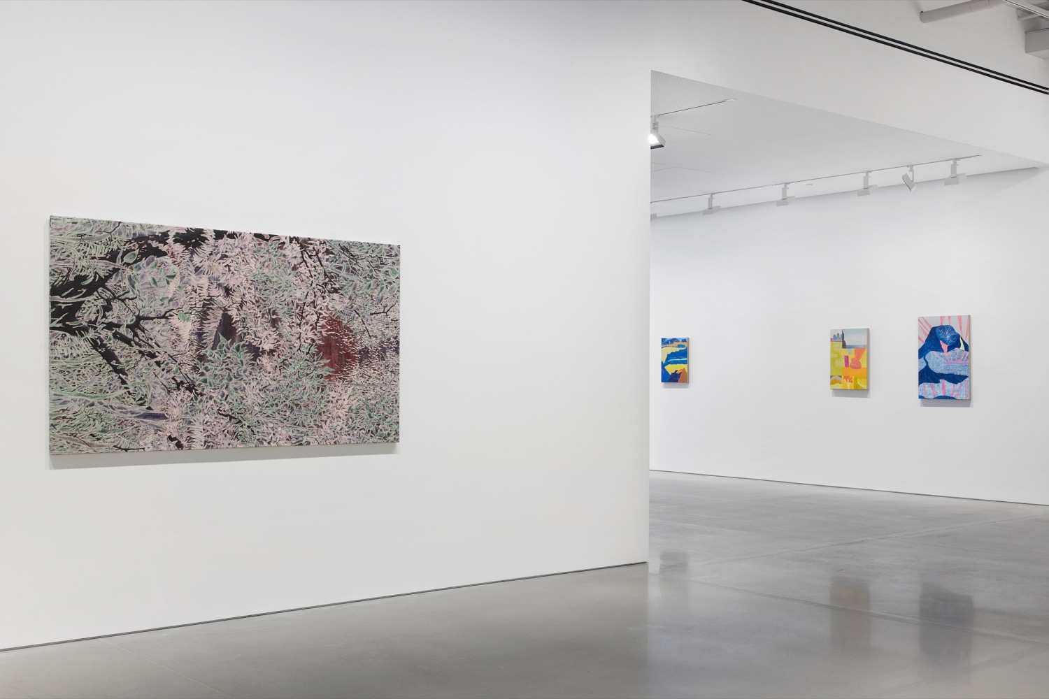 installation view a door left ajar: diambe, michael ho &amp;amp; thiago hattnher, kurimanzutto new york, 2025.&amp;nbsp;photo: deheurle photography