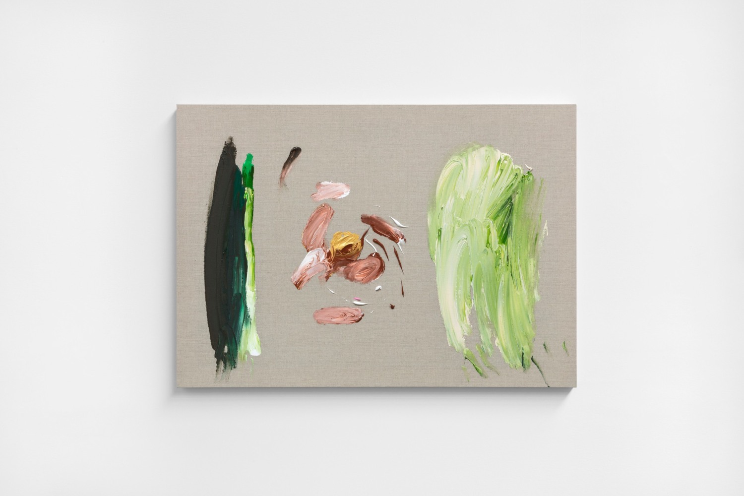 Wilfredo Prieto,&amp;nbsp;Cuatro tigres de Bengala en La Habana, 2021
Acrilico sobre tela,&amp;nbsp;59.4 x 84.1 x 4 cm