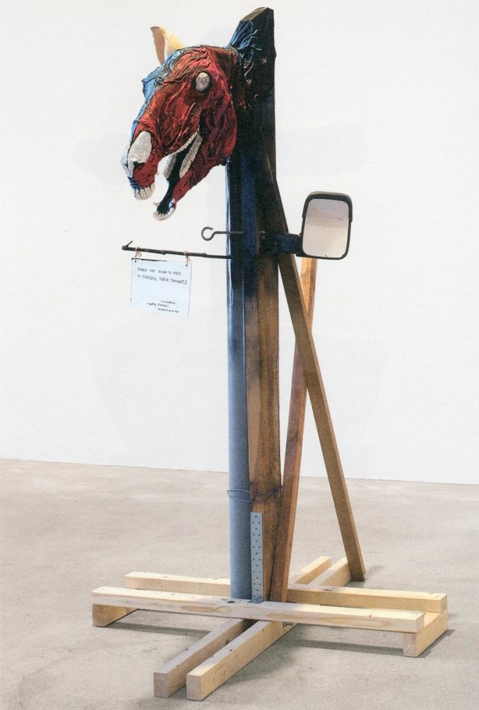 mulholland drive, 2007

craneo de caballo, t&amp;eacute;cnica mixta

&amp;nbsp;

225 x 180 x 110 cm

&amp;nbsp;