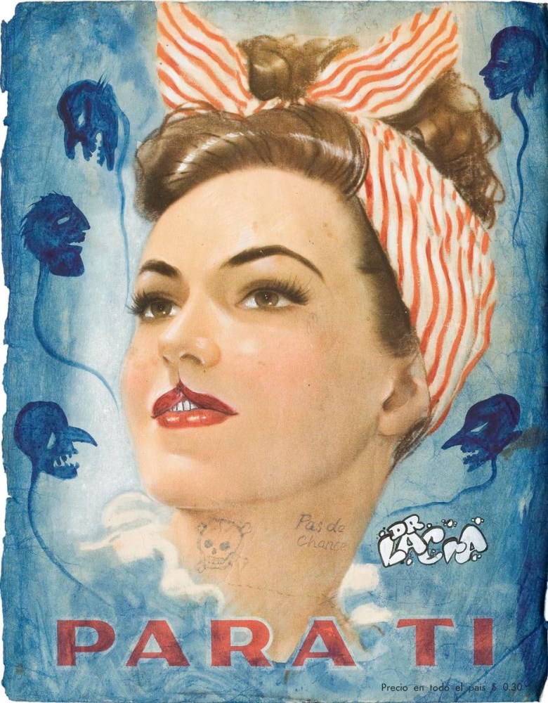 untitled (para ti), 2007

ink on vintage magazine

11.61 x 9.06 in.