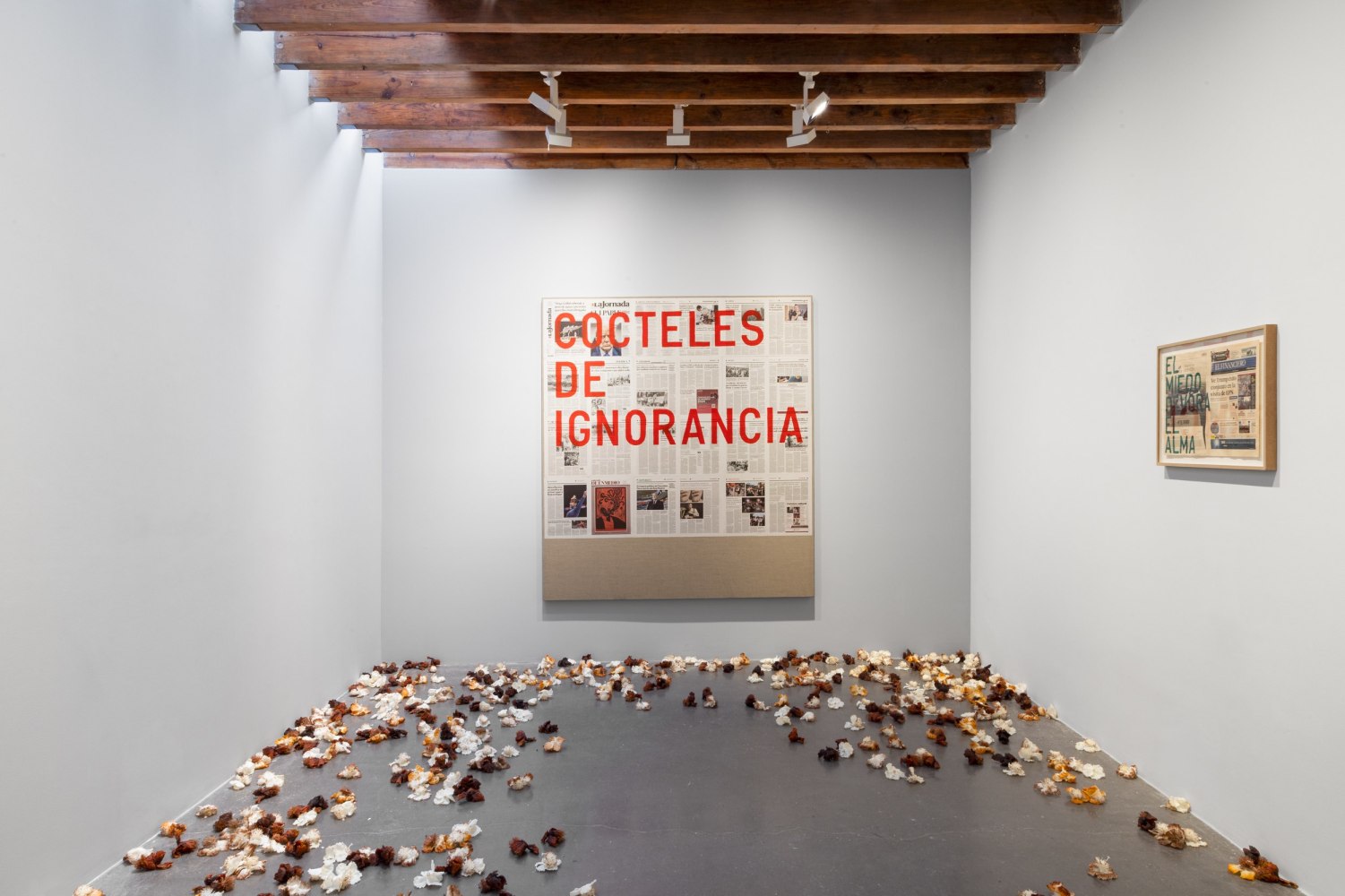 installation view&amp;nbsp;remains of the day: allora &amp;amp; calzadilla and rirkrit tiravanija, project room kurimanzutto mexico city, 2025. photo gerardo landa


&amp;nbsp;
