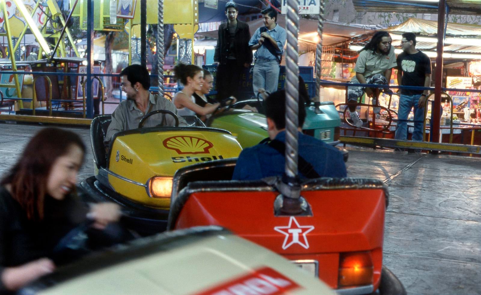 	dodgem, patriotismo and mixcoac ave. fair, mexico city, 2002